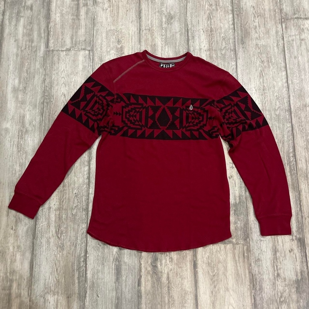 Volcom cyber y2k long sleeve shirt